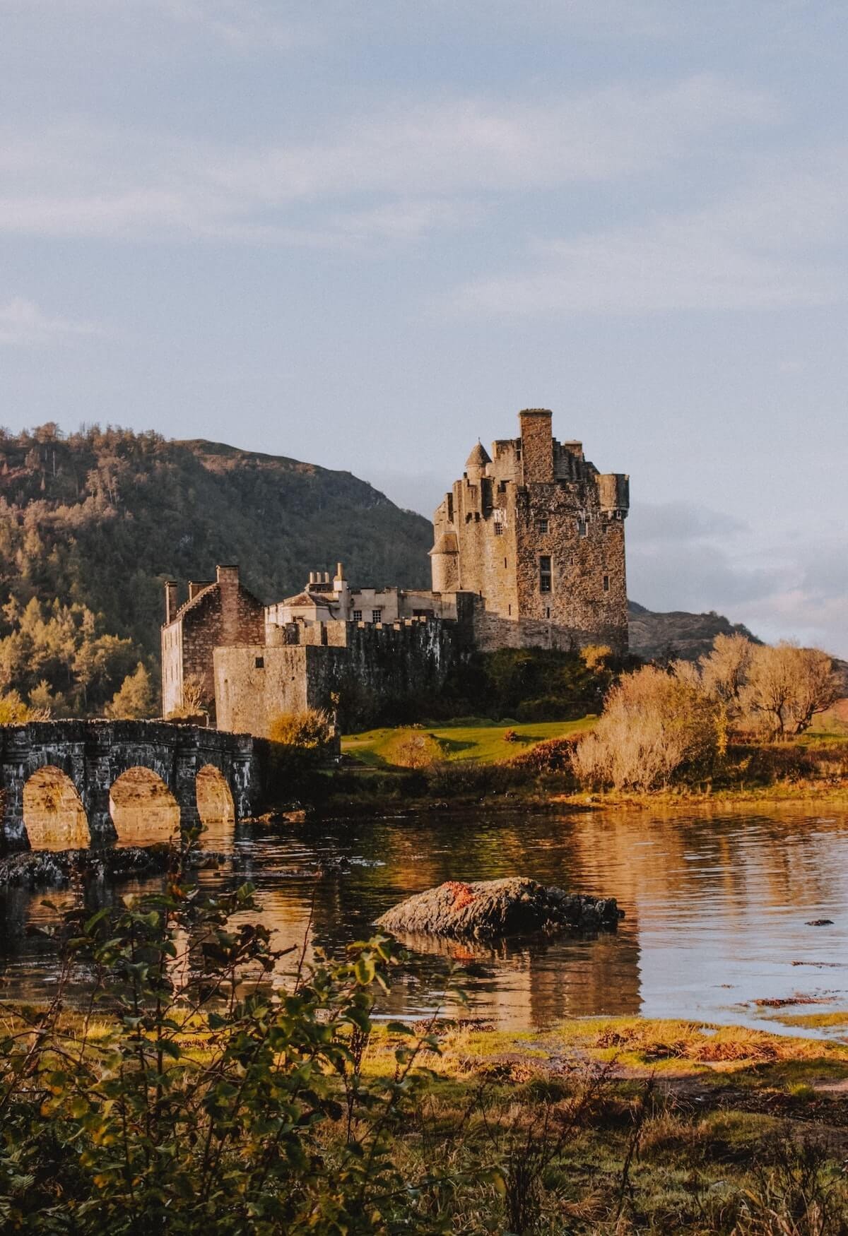 castle on a hill